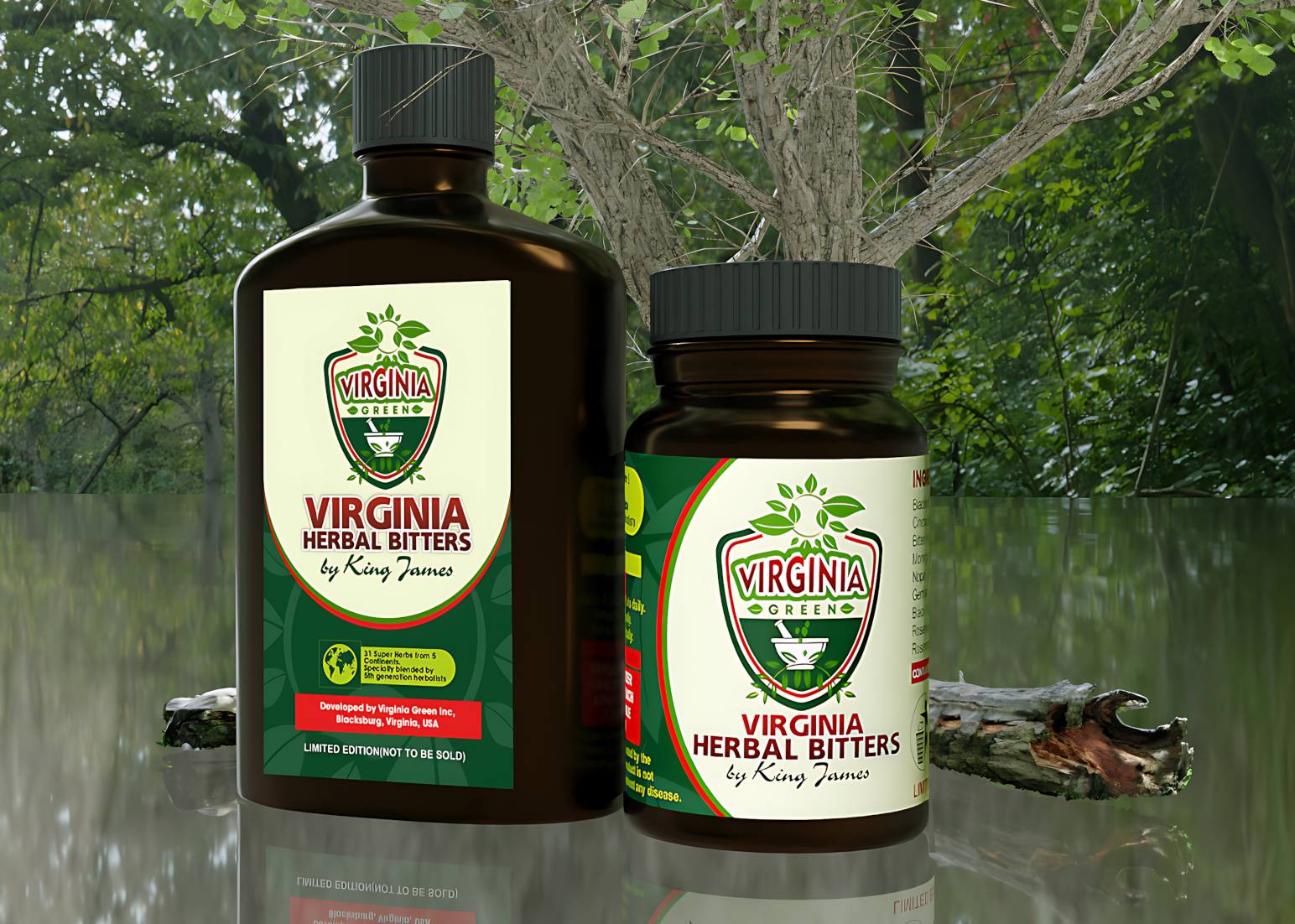 virginia herbal bitters product